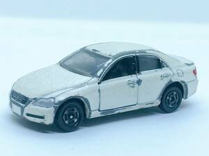 て3★トミカ ミニカー トヨタ マークX 2005 ホワイト S=1/61 No.72