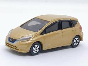 て4★トミカ ミニカー 日産 ノート ゴールド 金色 2012 S=1/63 No.103