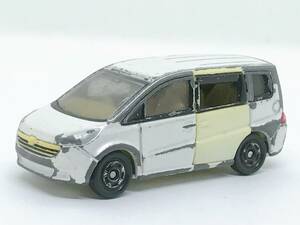 て5★トミカ ミニカー　ホンダ　ステップワゴン　2005 ホワイト　S=1/64 No.21 B