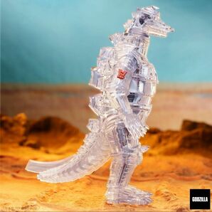 【1円スタート！】未開封 Super7 MECHA GODZILLA メカゴジラ スーパーサイボーグ 約28cm アクションフィギュア クリアー透明 新品！ の画像4