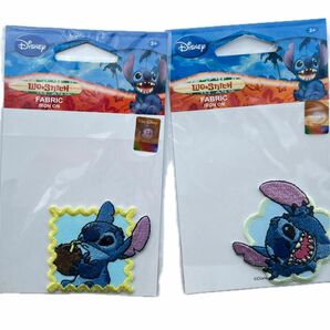 ディズニー　Disney スティッチ　Lilo&Stitch アイロン刺繍シール　ワッペン　刺繍　裁縫　手芸　ハンドメイド　未使用