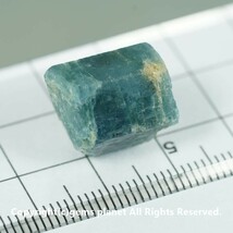 18.92ct 濃厚ブルー アクアマリン結晶 ナイジェリア産 486_画像7