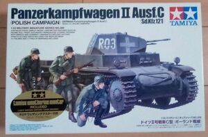 タミヤ 1/35 MM ドイツII号戦車C型（ポーランド戦線）