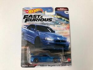 Hot Wheels NISSAN SKYLINE GT-R BNR34 ホットウィール ニッサン スカイライン