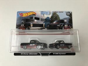 Hot Wheels '83 CHEVY SILVERADO '91 GMC Cyclone 2台パック ホットウィール