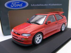 ★レア・特注パッケージ!★Ford Escort Cosworth Red 1/43【フォード エスコート コスワース】★検索:RS シエラ WRC ラリー