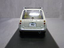 ★日産純正箱!★NISSAN PAO Canvas Top Ivory/White 1/43【PK10 パオ キャンバストップ】★日産オンラインショップ限定品 パイクカー_画像6