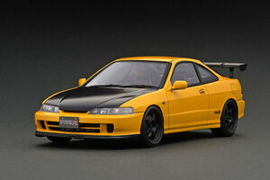 ★ケース未開封!★Honda INTEGRA TYPE R Yellow 1/18【DC2 インテグラ タイプR 黄】極美品!★IG3059★ignition model イグニッションモデル