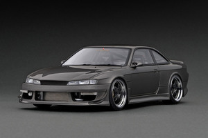 ★ケース未開封!★VERTEX Silvia Gun Metallic 1/18【S14 後期型 日産 シルビア】★極美品!★IG3088★ignition model イグニッションモデル