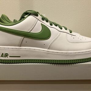 即決28.5cm NIKE AIR FORCE1 LOW07 White/Kermit Greenナイキ エアフォース1 ロー 07 ホワイト/カーミット グリーン 新品国内正規の画像2