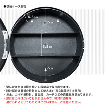 時計型金庫 壁掛け時計 隠し金庫 ウォールクロック 小物入れ 隠し収納###時計型金庫SRZ-SL###_画像5