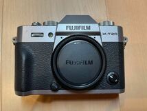 FUJIFILM X-T20 レンズキット (XF18-55mm F2.8-4 R LM OIS) シルバー 富士フィルム ミラーレス一眼カメラ _画像2