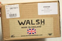 【極美品/付属品完備】WALSH ウォルシュ ENSIGN グレー スニーカー UK6(ユニオンジャック 英国製 テニス LA'84 エンジン)_画像7