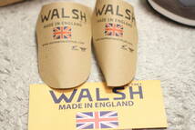 【極美品/付属品完備】WALSH ウォルシュ ENSIGN グレー スニーカー UK6(ユニオンジャック 英国製 テニス LA'84 エンジン)_画像8