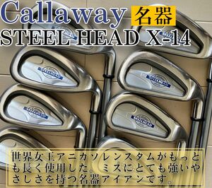 ★名器★Callaway Steel head X14★8本セット