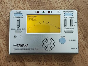 YAMAHA TDM-700 チューナーメトロノーム 