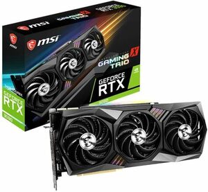 MSI GeForce RTX 3090 GAMING X TRIO 24G 美品