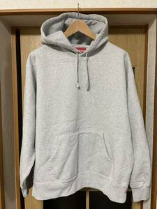 Supreme/シュプリーム◆Hooded Sweatshirt /フーディ/パーカー/22AW/Grey/XL