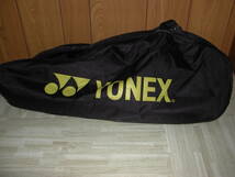 ヨネックス(YONEX) ラケットバッグ テニス6本用 ブラック×イエロー BAG1222R_画像2