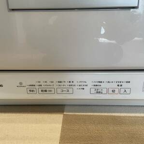 Panasonic 食洗器 NP-TY12-W 2020年購入 中古品 TOTO用分岐水栓付き  パナソニック 食器洗い乾燥機の画像3