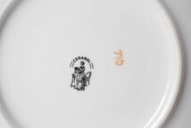 ベルギー アンティーク CERABEL社 古い陶器のデザート皿 スズランの絵柄_画像7