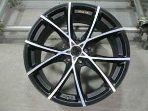 BH222☆中古ホイール☆Ｍ'z SPEED Julia Full Throttle　20×8.5J +45 アルミ１枚のみ！法人宛/営業所止め送料無料