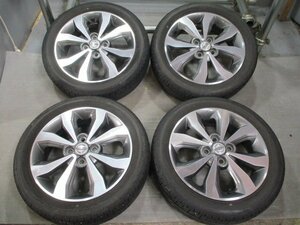 管理番号 R295 スタッドレス 中古セット 165/55R15 ×4.5J +46 ニッサン純正アルミ 夏4本！BS NEXTRY 2020年製 デイズ ルークス モコ