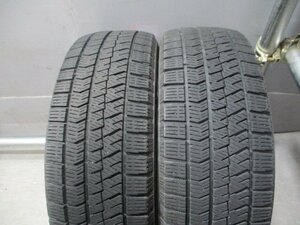 BN477　中古タイヤ　スタッドレス 185/55R16 冬2本価格！BS VRX2 法人宛/営業所止め送料無料