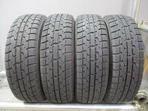 R339　中古タイヤ スタッドレス 155/65R13 バリ溝冬4本価格！TOYO GARIT GIZ 2021年製 法人宛/営業所止め送料無料 ミラ エッセ パレット_画像1