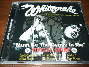WHITESNAKE《 Must Be the Gypsy in Me 》★ライブ２枚組