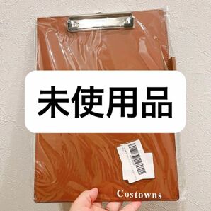 Costowns 厚 手 p u レザー バインダー クリップボード　バインダー　文房具