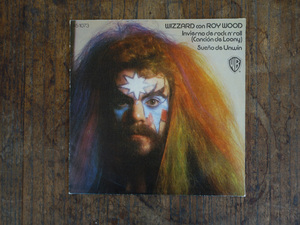 美品 スペイン盤オリジナル Wizzard con Roy Wood / Invierno de Rock'n Roll 45-1073 WB