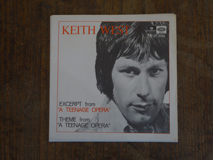 美品 SWEオリジナル盤 Keith West-A Teenage Opera SW Orig.美品7” マト1 Tomorrow Parlophone R5623