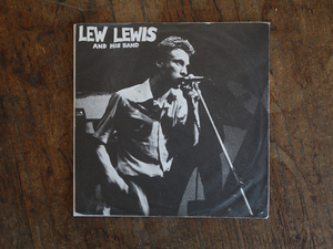 美品 中古 7インチ シングル レコード Lew Lewis And His Band / Boogie On The Street UK盤Stiff BUY 5 