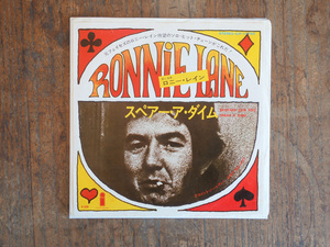 美品 Ronnie Lane「 スペアー ア ダイム 」 ロニーレイン 国内盤 ILR-10756 フェイセズ