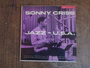 美盤 US初期プレス 深溝 Sonny Criss「JAZZ - U.S.A.」LP9006 IMPERIAL KennyDrew Barney Kessel