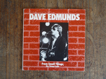 美品 Dave Edmunds-From Small Things スウェーデンOrig.7”/Love Sculpture_画像1