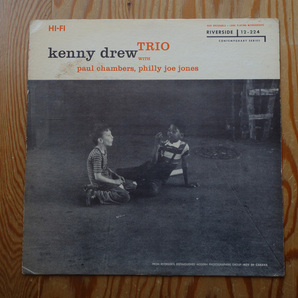 米 美盤 MONO 深溝 KENNY DREW TRIO (Riverside RLP 12-224) Paul Chambers, Philly Joe Jonesの画像1