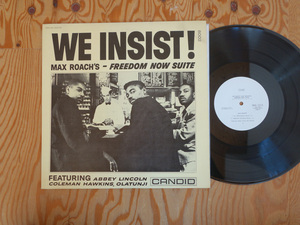 白プロモ / MAX ROACH「WE INSIST！」ウィ・インシスト！ / MAX ROACH'S FREEDOM NOW SUITE / SMJX-10115