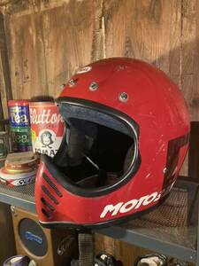 【vintage BELL MOTO3 SNELL1975】 VMX BMX 初期型 モトスター motostar ハーレOCEANBEETLE ヘルメット ジェットヘルメット