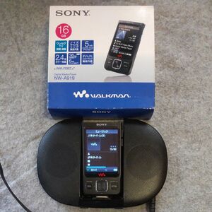 NW-A919-B 16GB SONY WALKMAN ソニー ウォークマン ブラック スピーカー付、デジタルプレーヤー 箱付