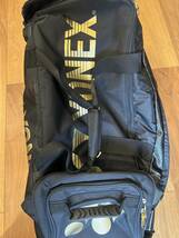 【即決】【送料無料】YONEX（ヨネックス）キャスターバッグ BAG1600C テニスラケット3本収納可_画像2