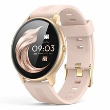 【訳有未使用】AGPTEK 日本正規品 スマートウォッチ レディース 丸型 心拍数 smart watch f…_C_1622_画像1