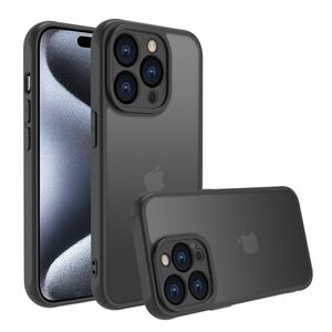 【訳有未使用】ブラック_iPhone 15 Pro iPhone 15 Pro ケース スマホカバー 耐衝撃 …_C_1746