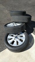 スズキ純正アルミタイヤセット/4.5j＋45/pcd100／4穴/165/60r14中古送料込_画像9