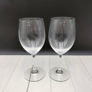 (H-2403TW4)* wine glass *2 point *Φ10cm×H21cm calibre 7cm* clear * glass made * kitchen miscellaneous goods *