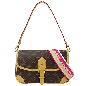 ルイ ヴィトン LOUIS VUITTON バッグ モノグラム レディース ブランド ショルダーバッグ 2way ディアヌ NM PM フューシャ M46049 ブラウン