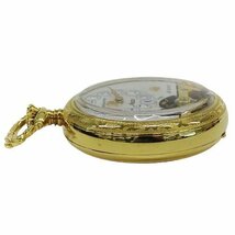 １円～ ヘブドマス HEBDOMAS 時計 メンズ ブランド 機械式 手巻 金 ゴールド 白文字盤 アンティーク ヴィンテージ (v0080328700)_画像5
