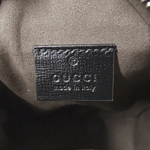 グッチ GUCCI バッグ メンズ ブランド ショルダーバッグ GGスプリーム ブラック 672952 黒 コンパクト ミニバッグ 斜め掛け おしゃれ_画像6