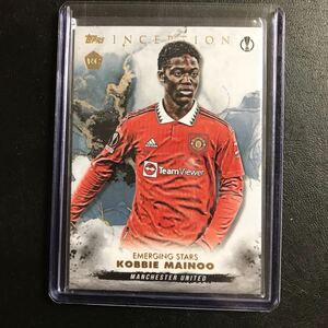 (RC) Kobbie Mainoo / 2022-23 Topps Inception UEFA Club Competitions Emerging Stars ルーキーカード コビー・メイヌー マンU